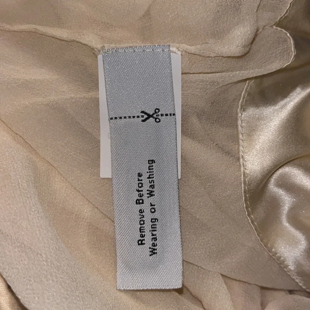 J.Crew Heirloom cream top NWT size S